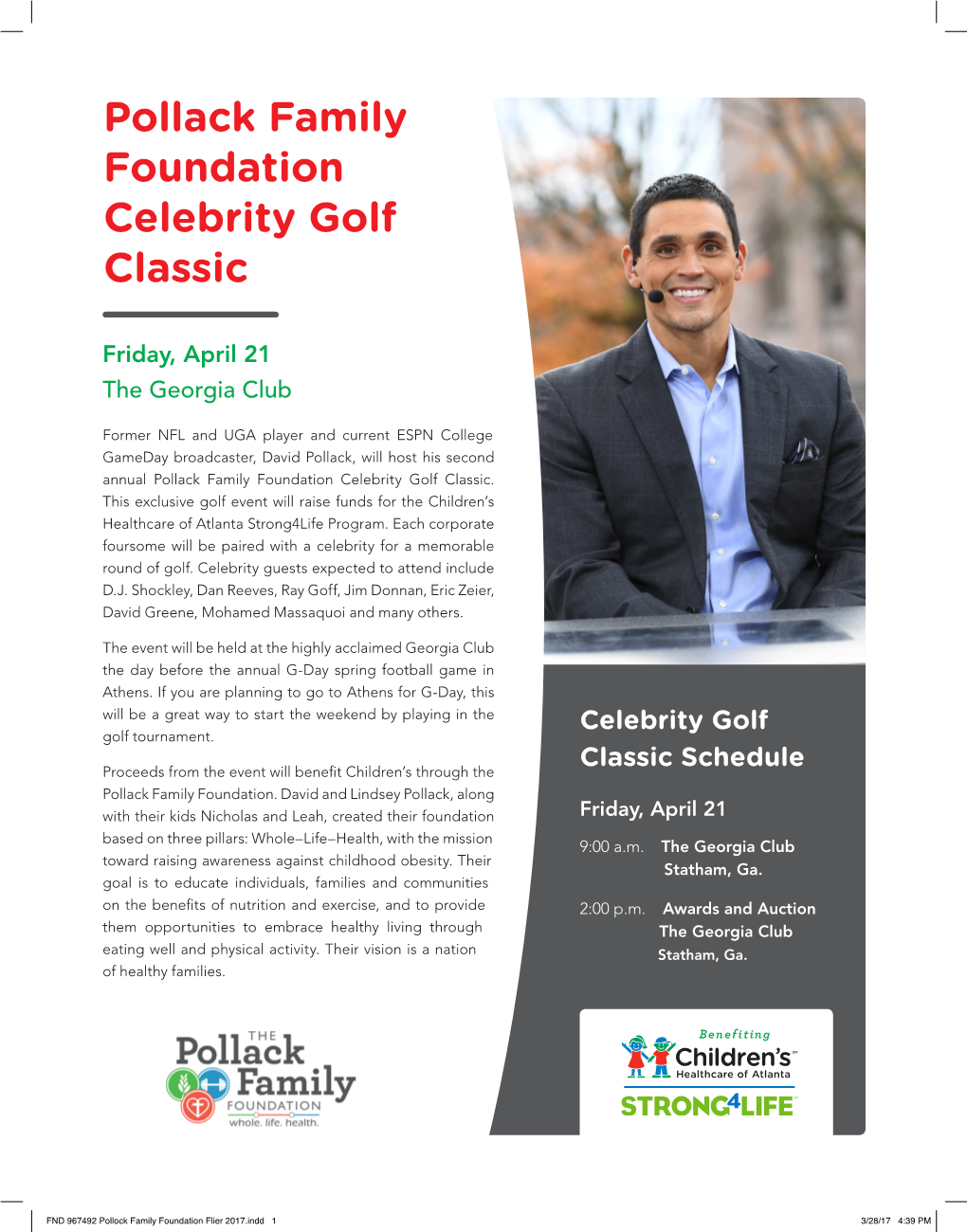 Pollack Family Foundation Celebrity Golf Classic