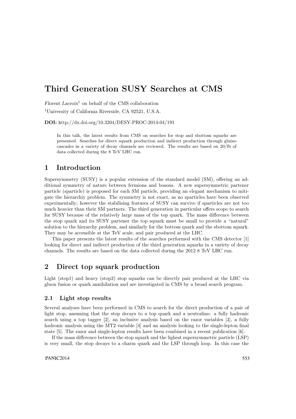 Third Generation SUSY Searches at CMS