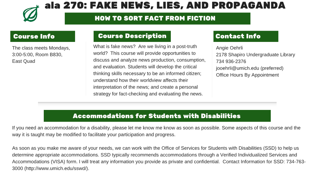 Ala 270: FAKE NEWS, LIES, and PROPAGANDA HOW to SORT FACT from FICTION