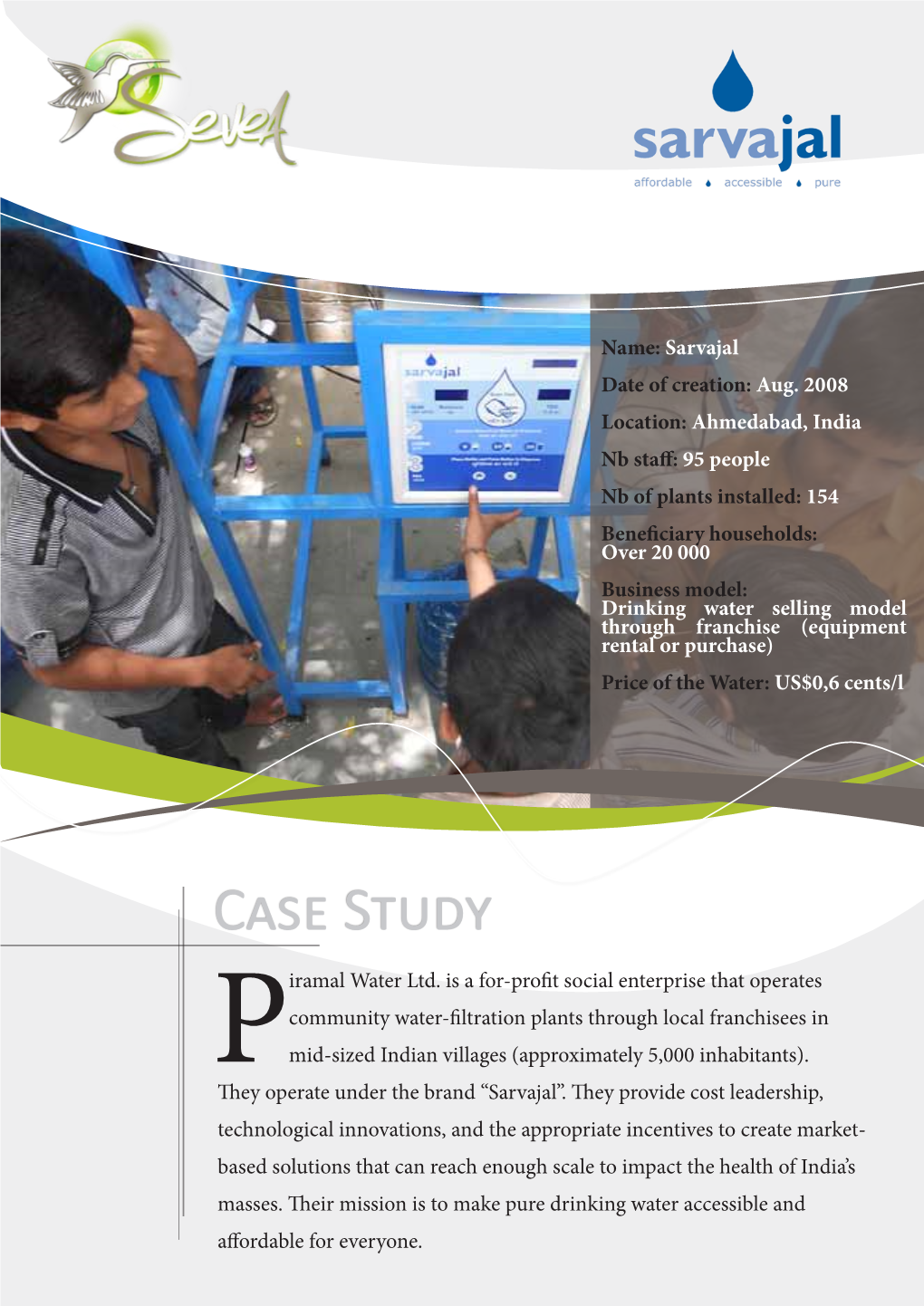 Sarvajal Case Study