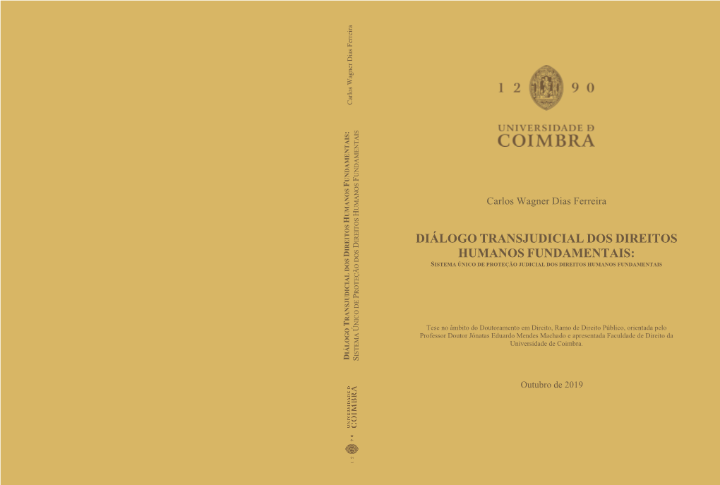 DIÁLOGO TRANSJUDICIAL DOS DIREITOS HUMANOS FUNDAMENTAIS: Sistema Único De Proteção Judicial Dos Direitos Humanos Fundamentais