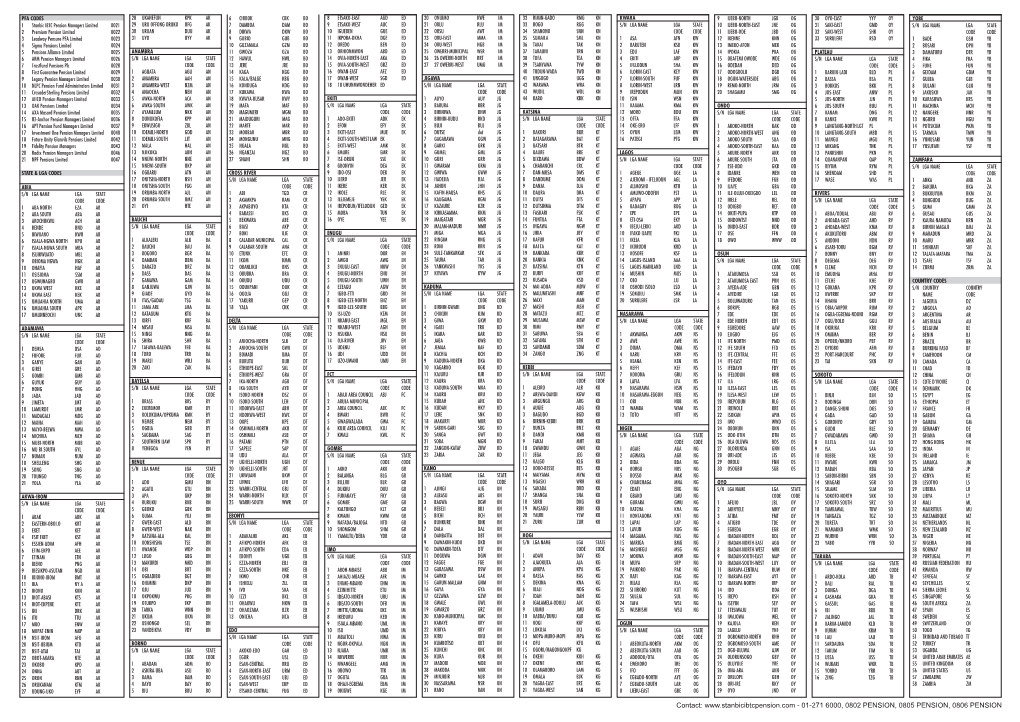 States and Lcdas Codes.Cdr