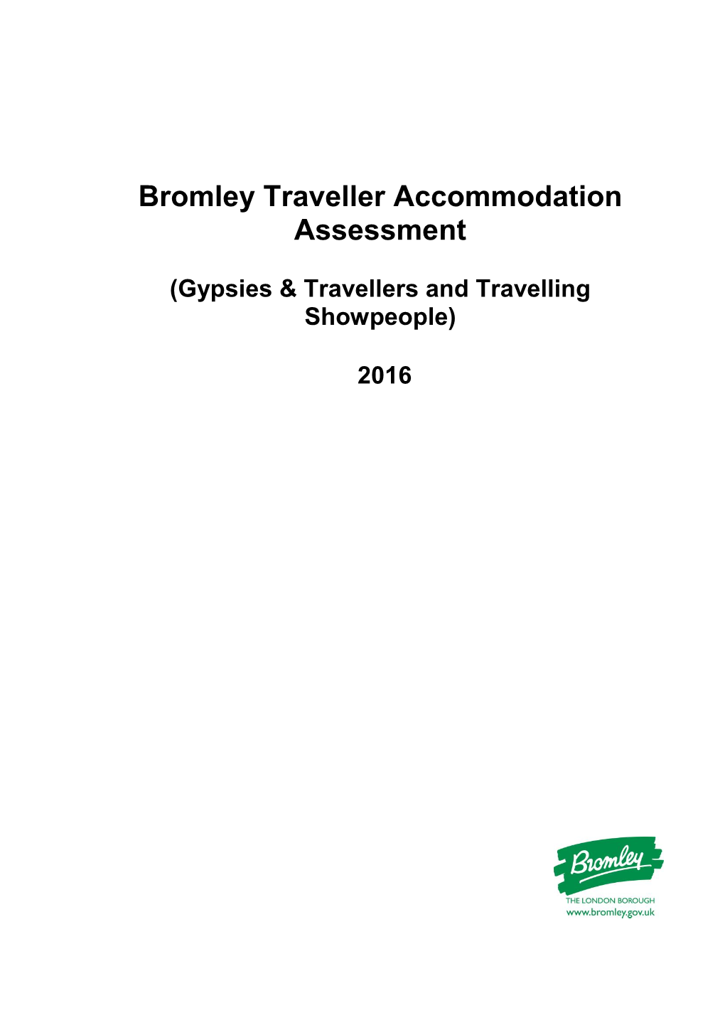 Gypsy & Traveller Evidence Paper