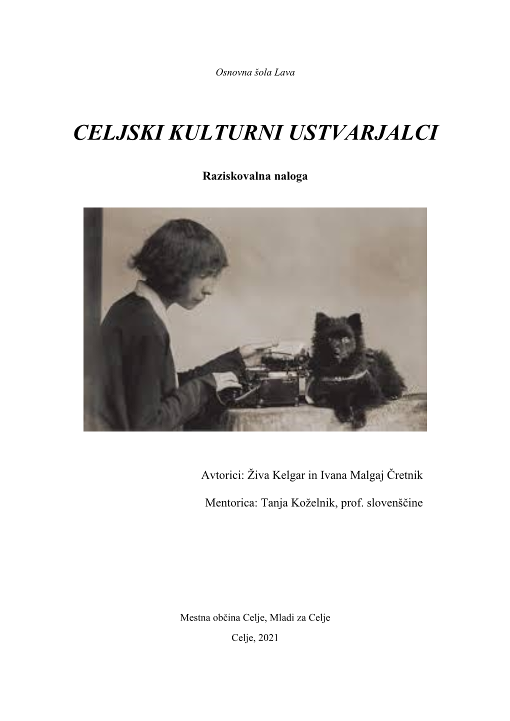 Celjski Kulturni Ustvarjalci