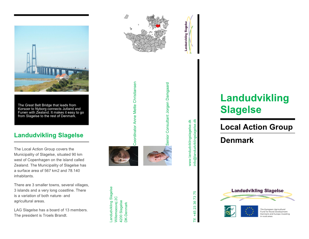 Landudvikling Slagelse Local Action Group Denmark