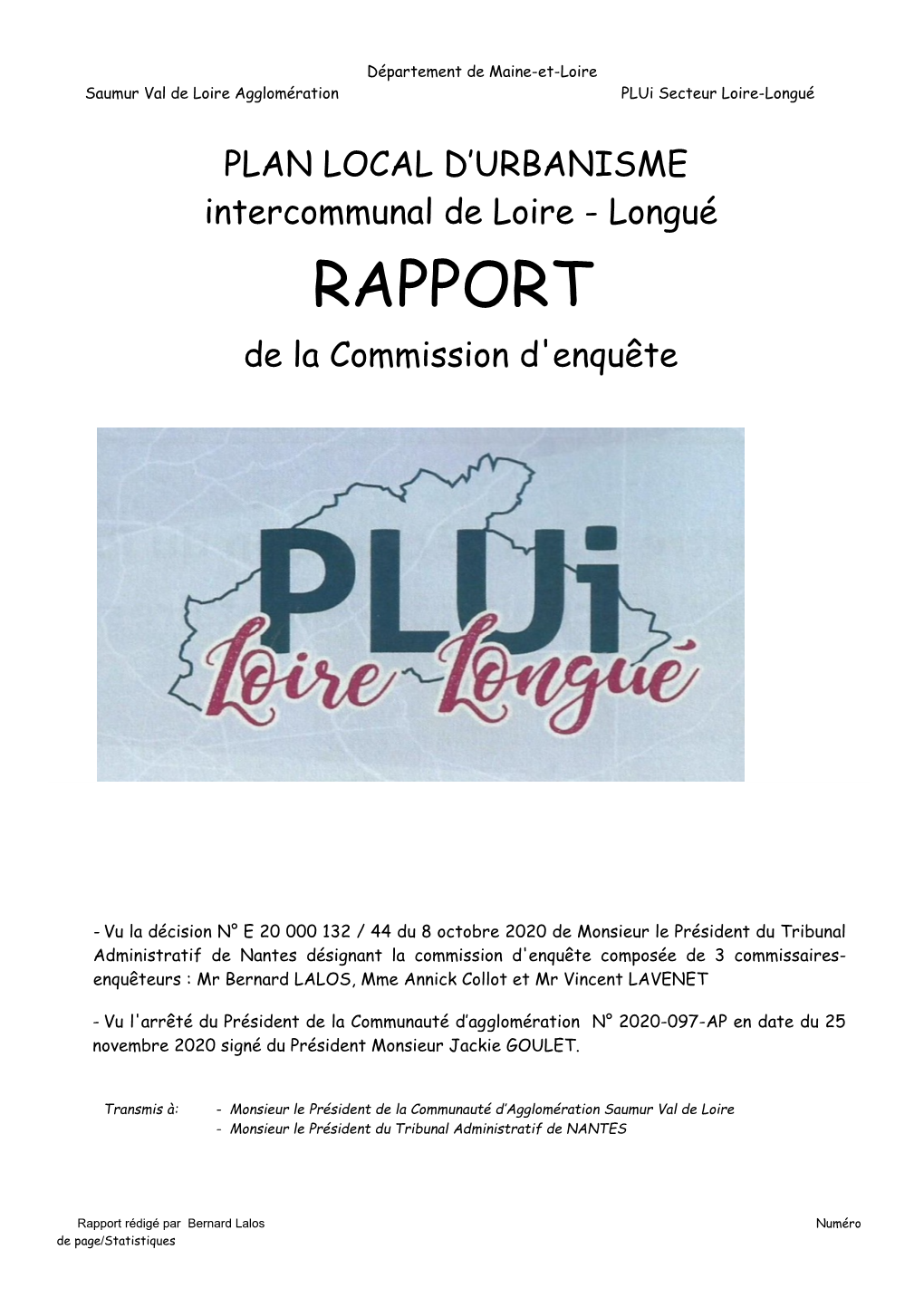 Le Rapport De La Commission D'enquête