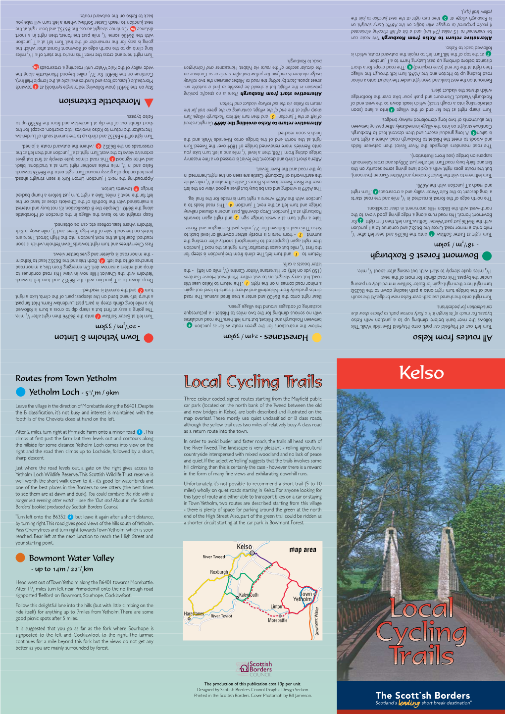 Routes from Town Yetholm Yetholm Loch