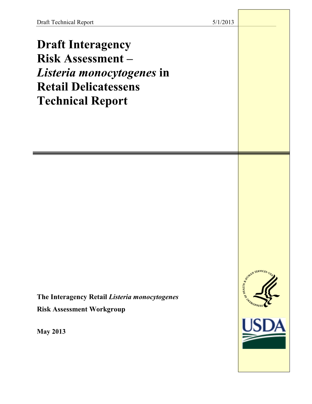 A Model for the Interagency FDA/FSIS Retail