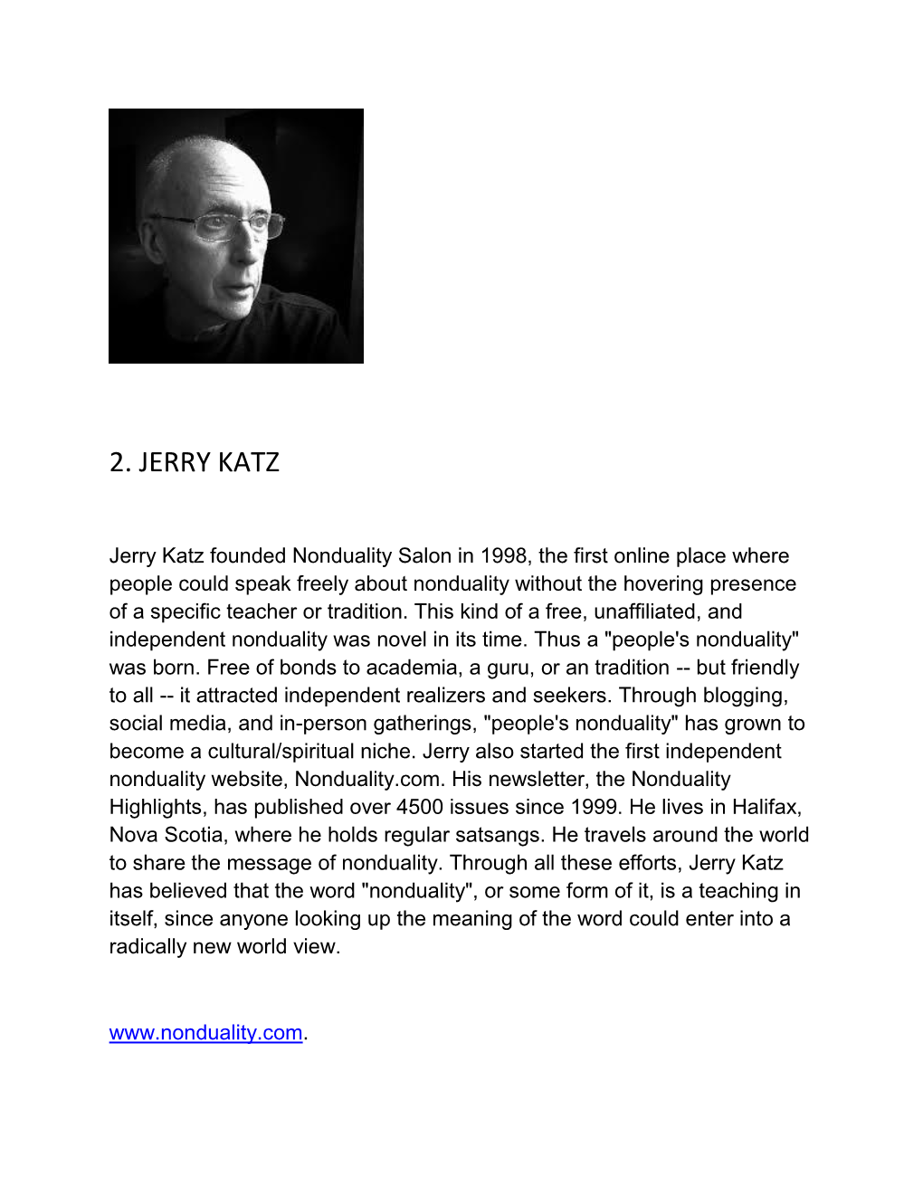2. Jerry Katz