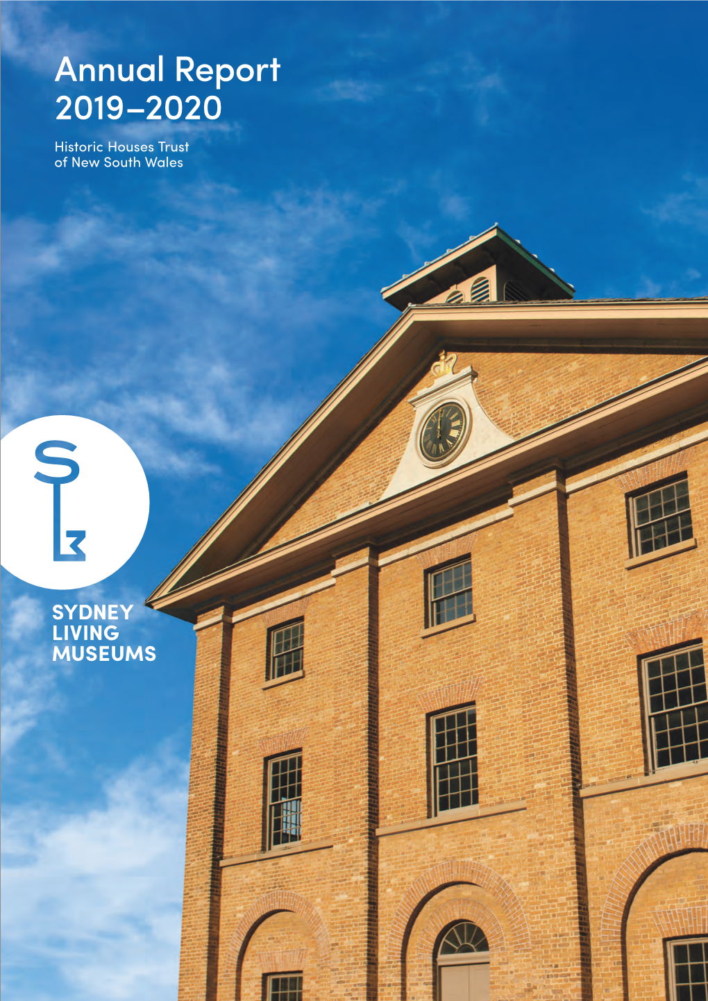 Annual Report 2019–2020 Historic Houses Trust of New South Wales