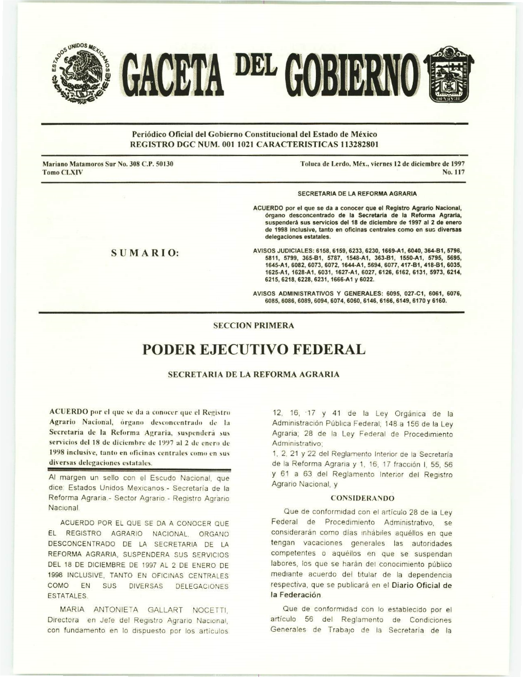 Poder Ejecutivo Federal