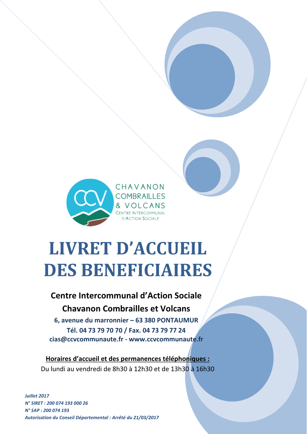 Livret D'accueil Des Beneficiaires