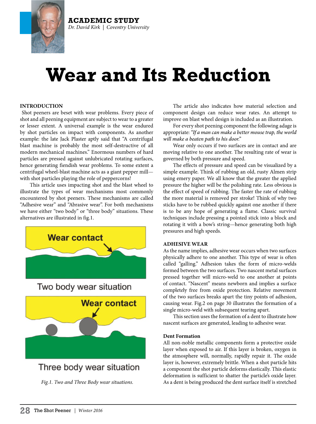 Wear and Its Reduction