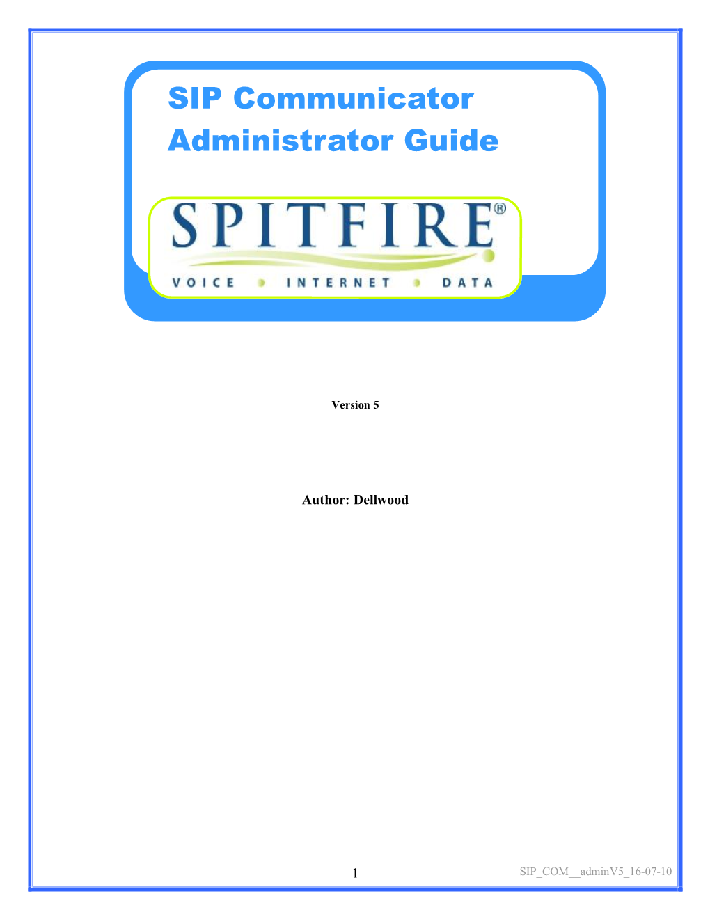 SIP Communicator Administrator Guide