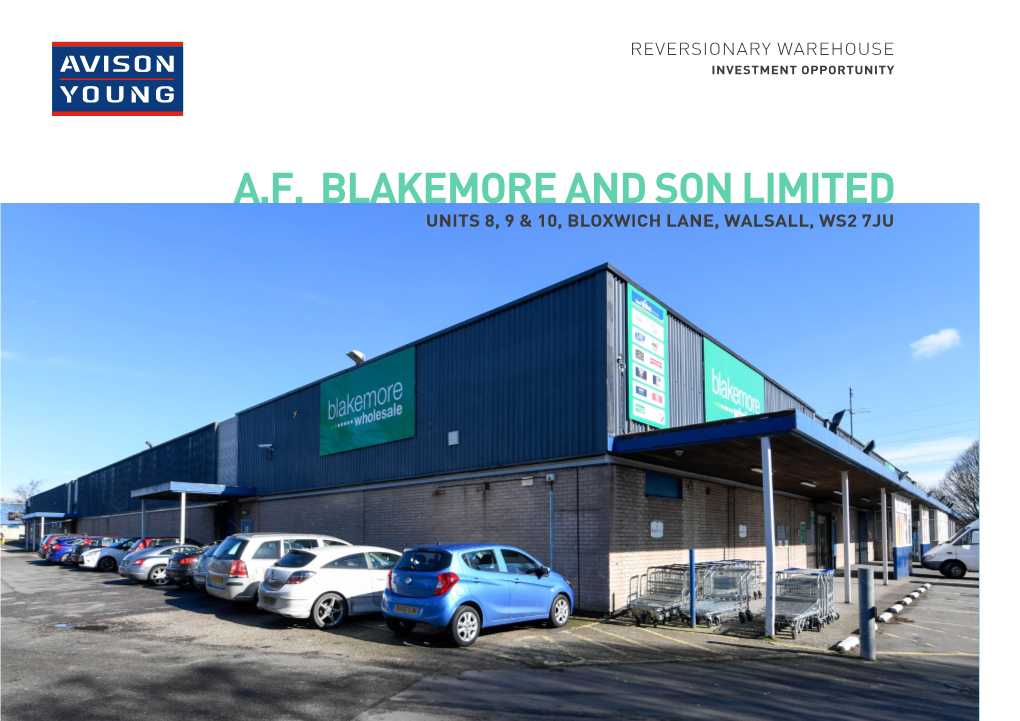 A.F. Blakemore and Son Limited