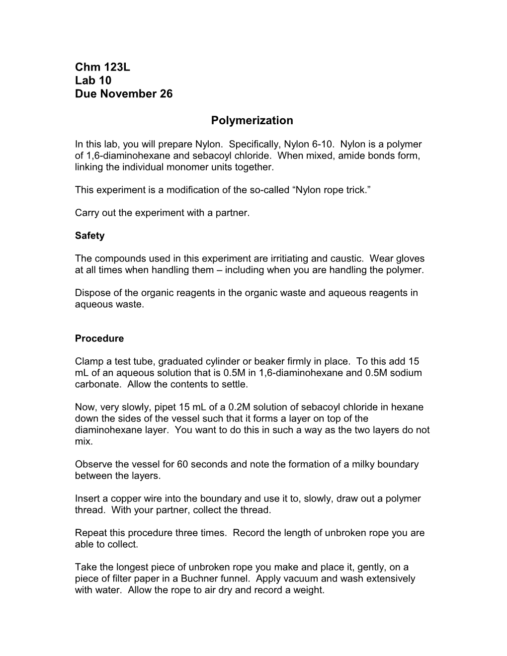 Phosphorous(Phosphate) Determination in Fertilizer