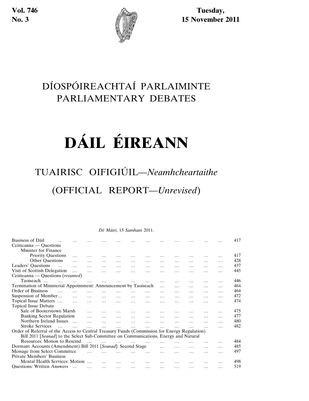 Dáil Éireann