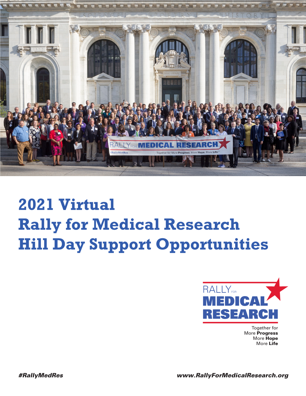 2021 Virtual Rally for Medical Research Hill Day Support Opportunities