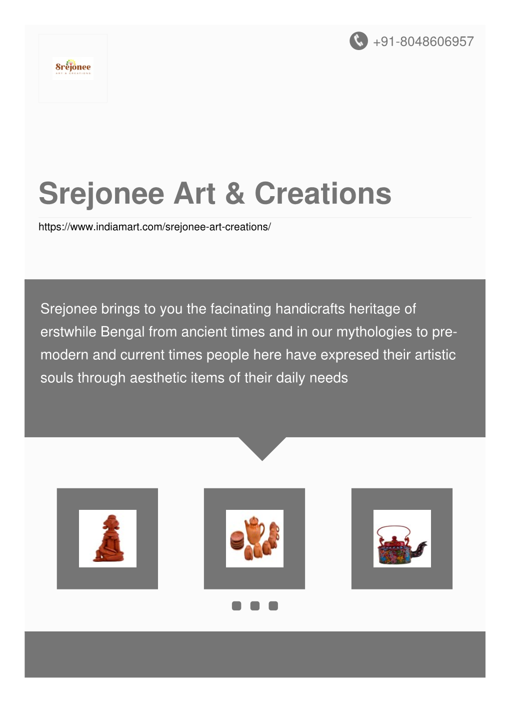 Srejonee Art & Creations