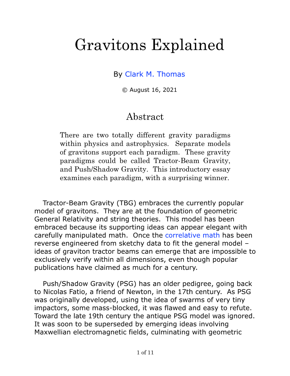 Gravitons Explained