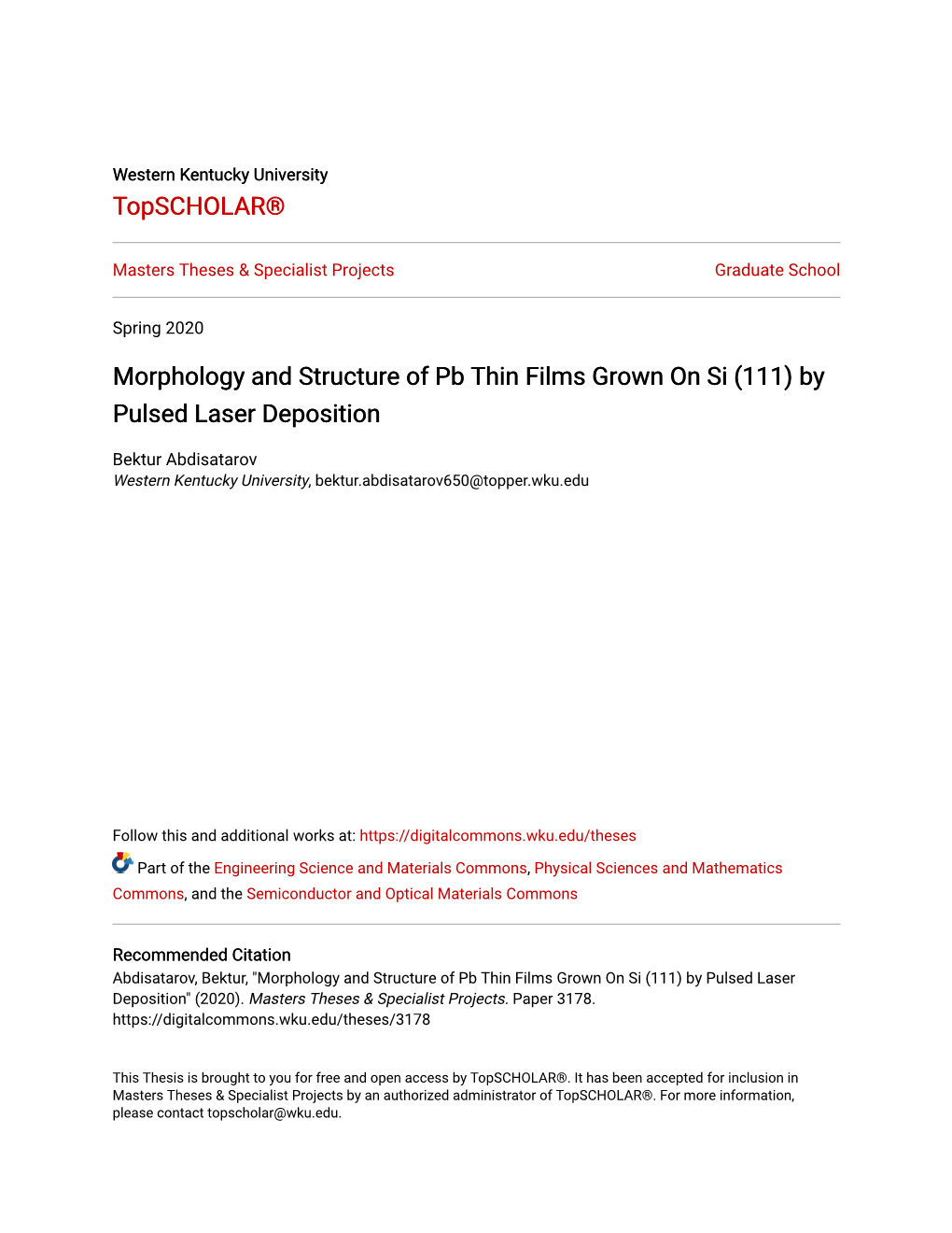 By Pulsed Laser Deposition