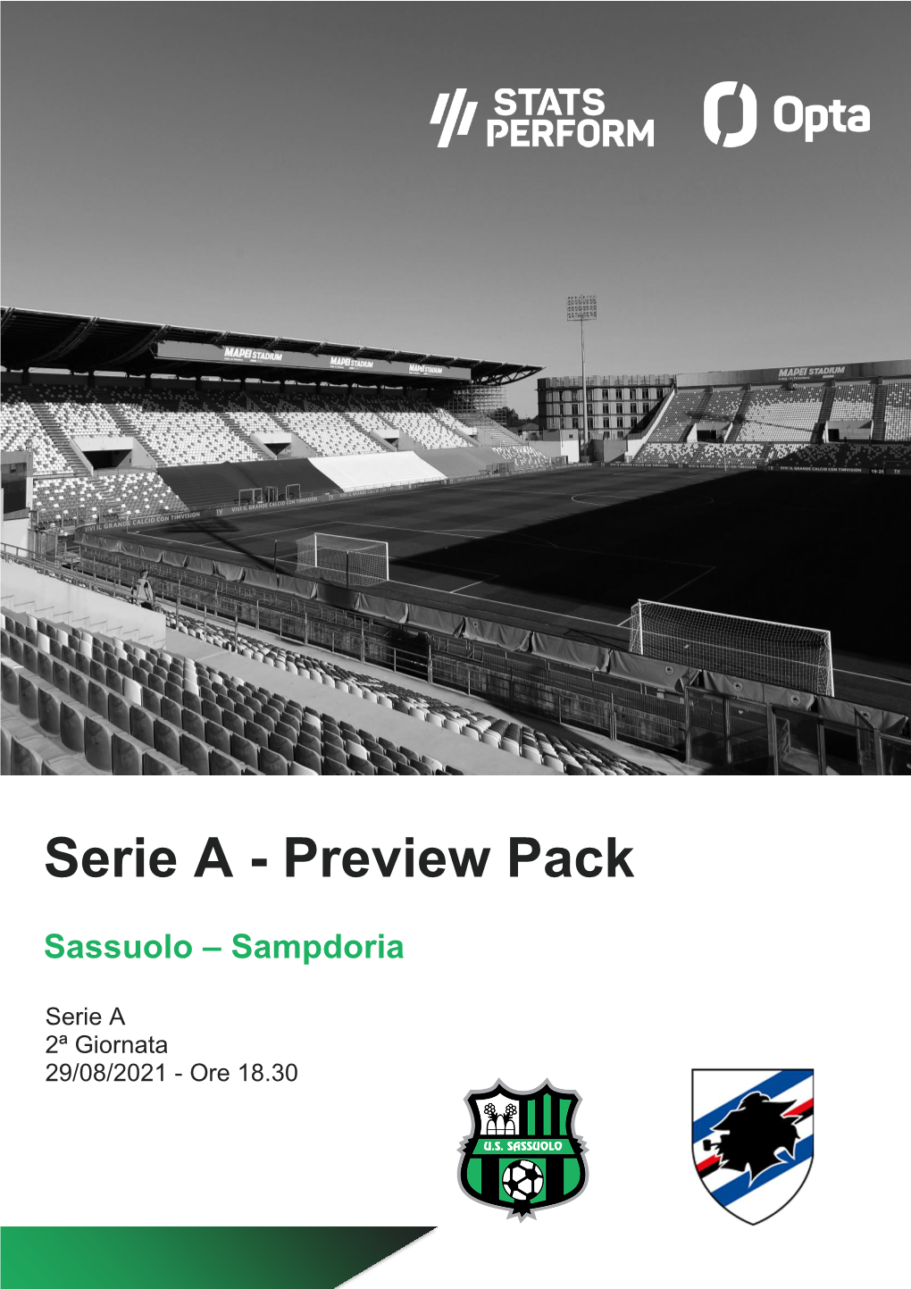 Serie a - Preview Pack