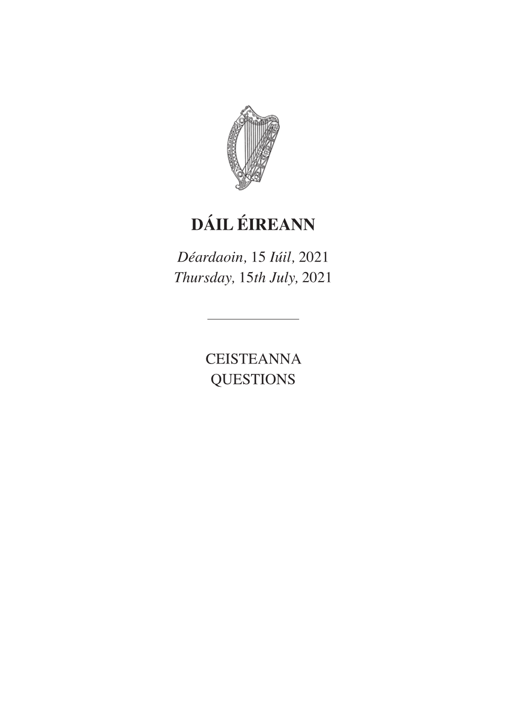 Dáil Éireann