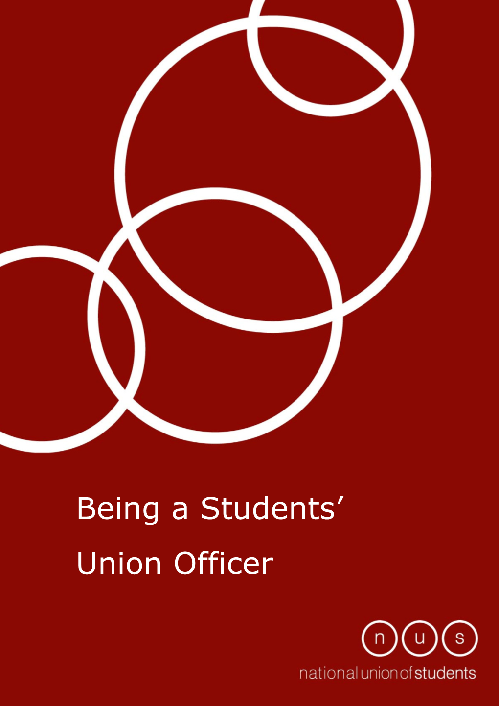 NUS Publication: Being a Students' Union Officer