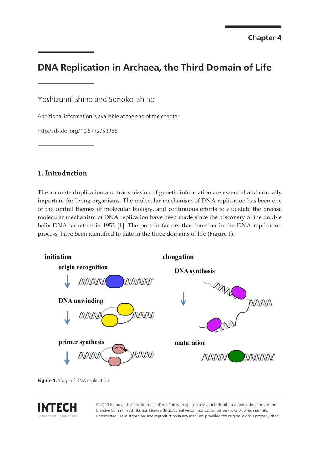 DNA Replication in Archaea, the Third Domain of Life