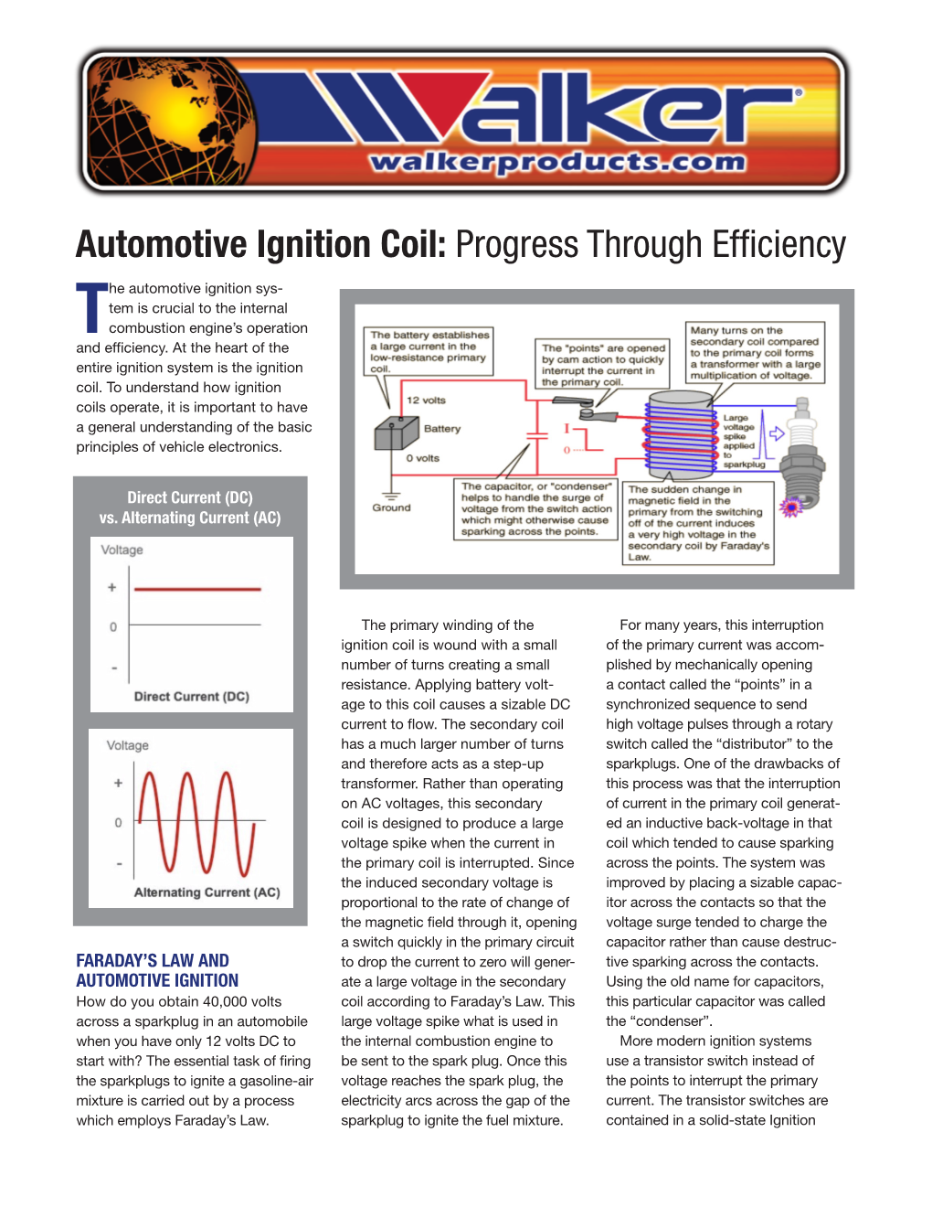 Automotive Ignition Coil: Progress Through Efficiency