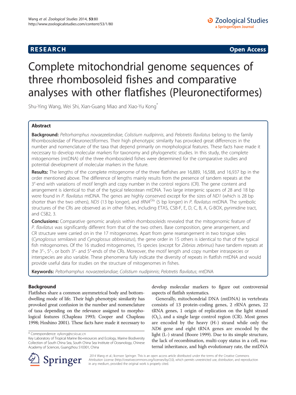 Complete Mitochondrial Genome Sequences of Three Rhombosoleid