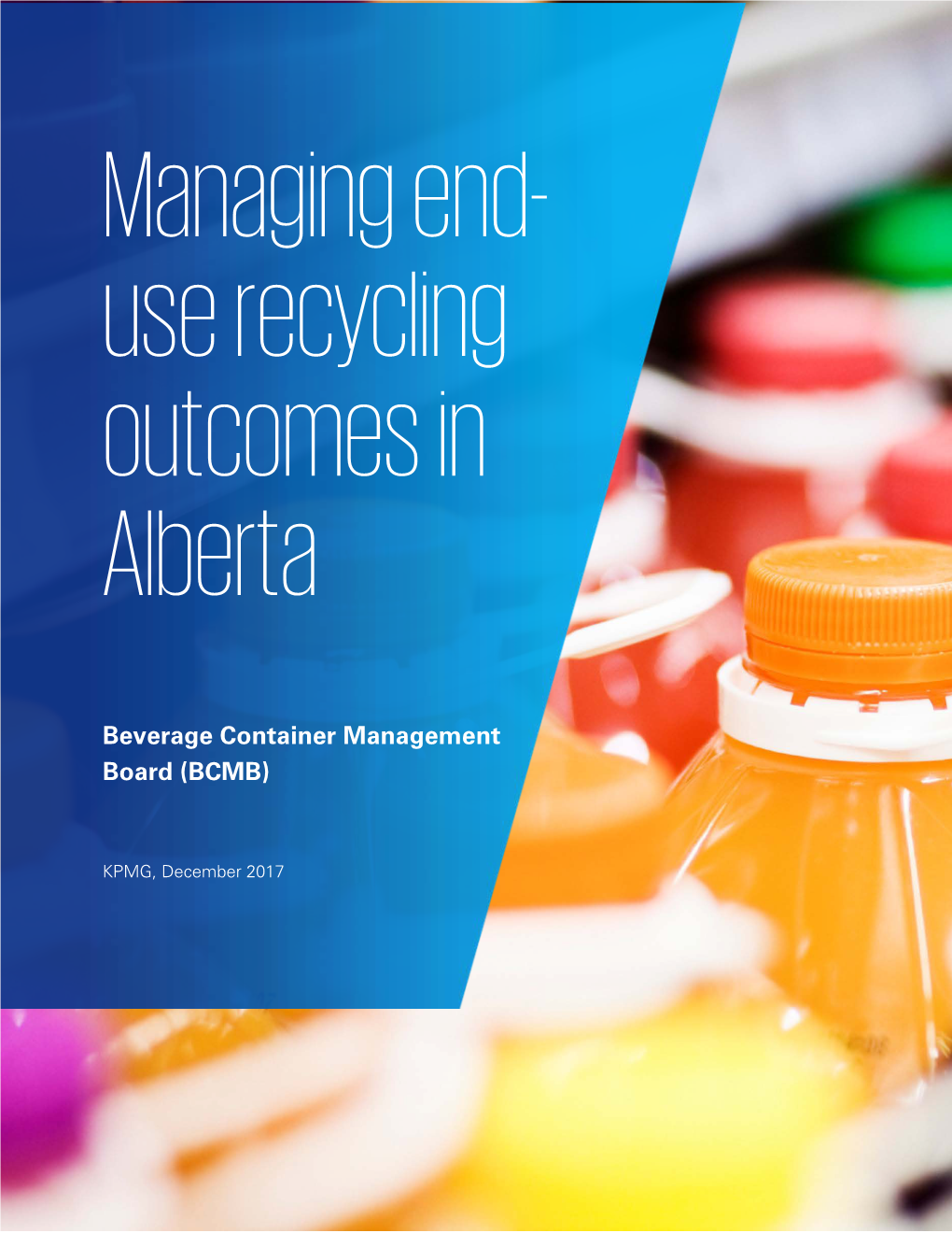 Use Recycling Outcomes in Alberta