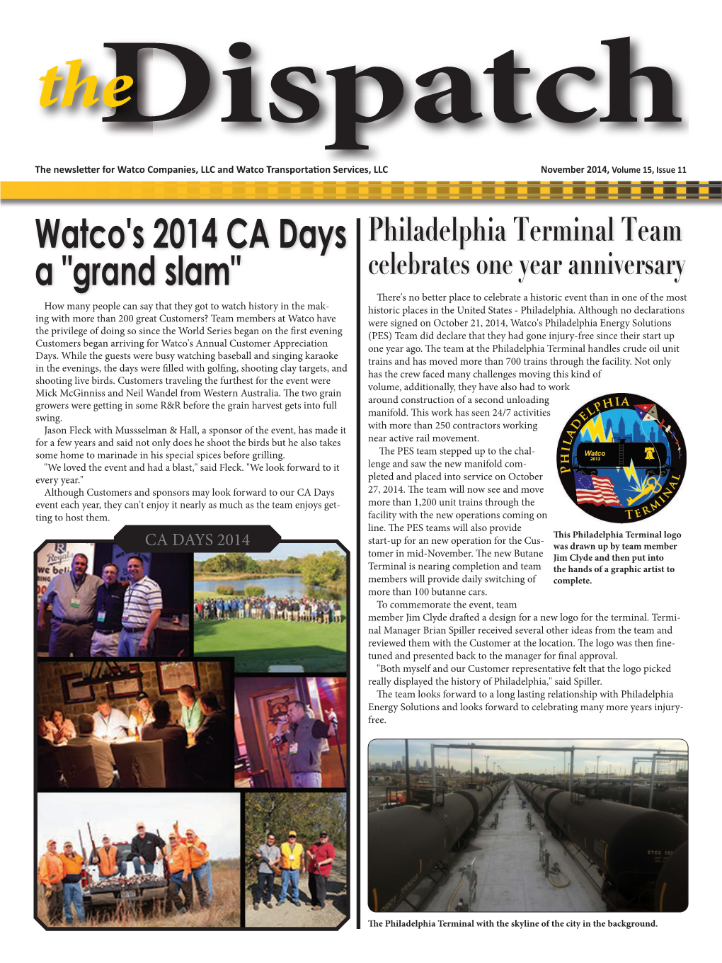 Watco's 2014 CA Days a "Grand Slam"