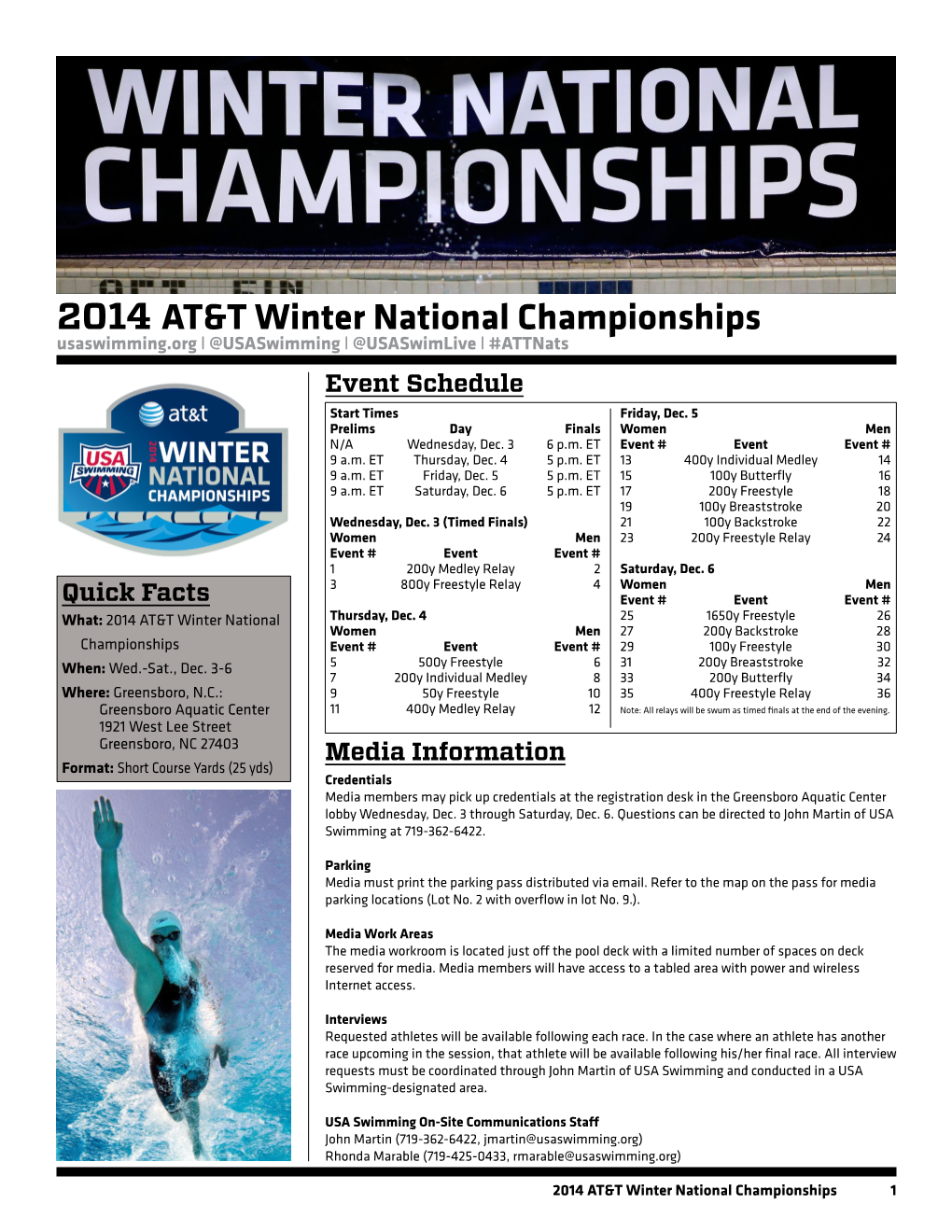 2014 AT&T Winter National Championships