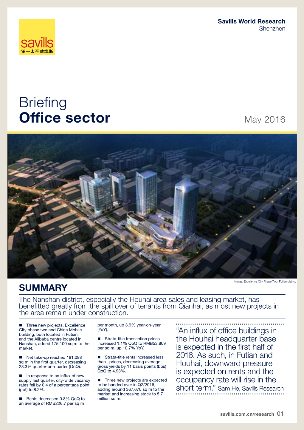 Briefing Office Sector May 2016