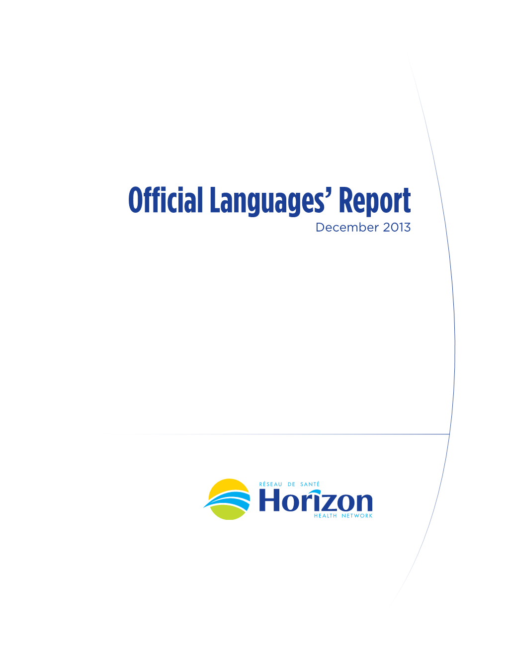 Official Languages' Report