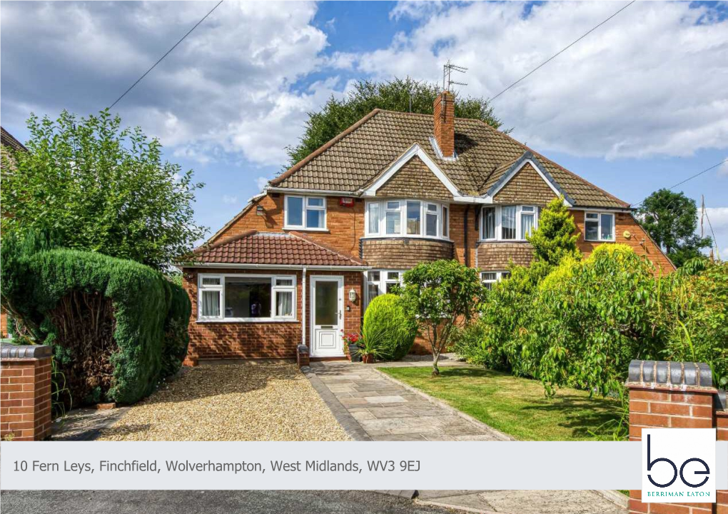 10 Fern Leys, Finchfield, Wolverhampton, West Midlands