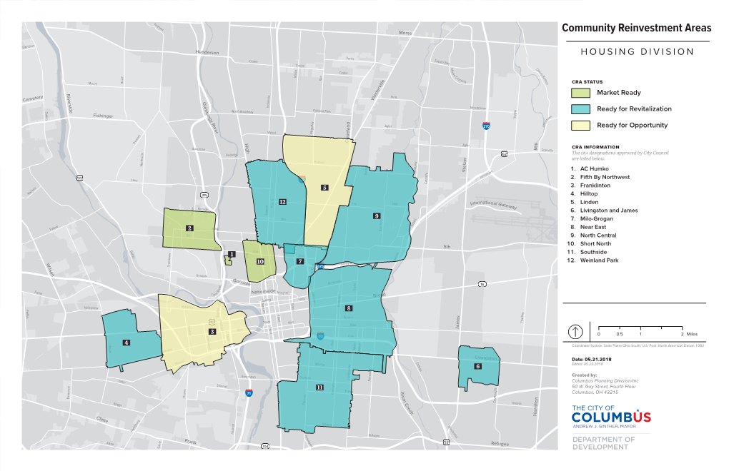 Community Reinvestment Areas