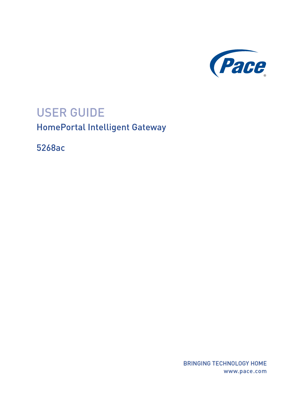 USER GUIDE Homeportal Intelligent Gateway