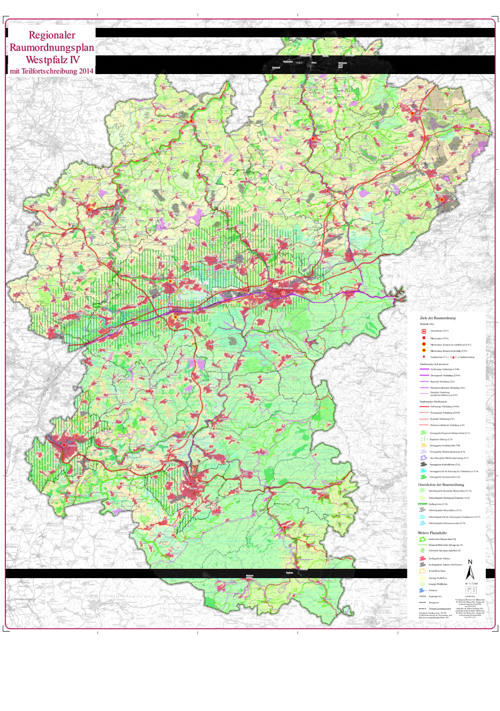 Regionaler Raumordnungsplan Westpfalz IV