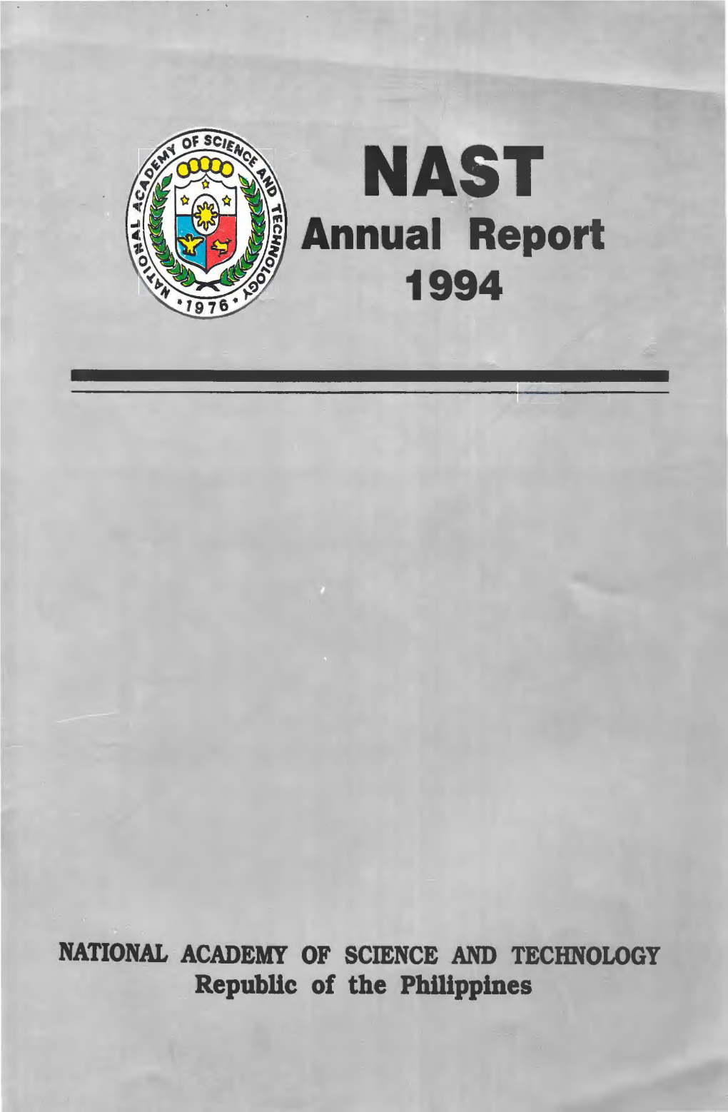 NAST 1994 Annual Report