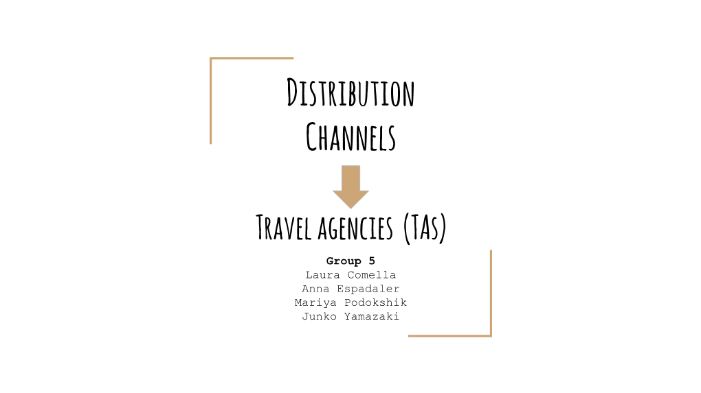 Distribution Channels