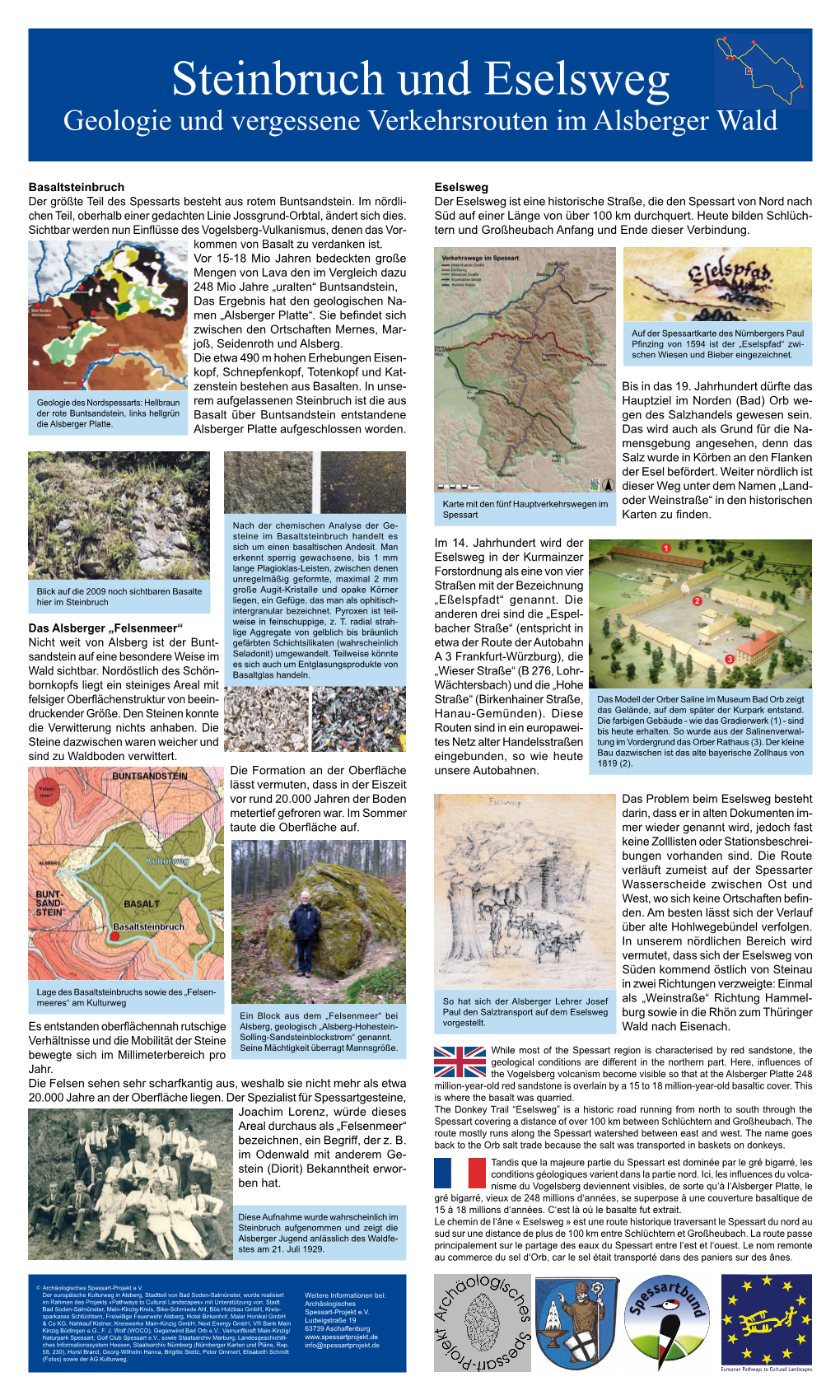 Geologie Und Vergessene Verkehrsrouten Im Alsberger Wald