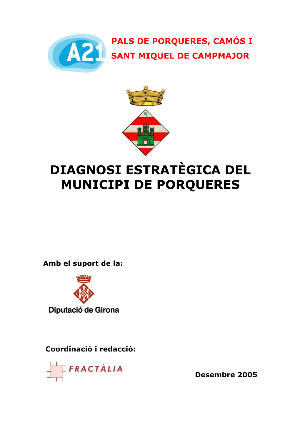 Diagnosi Estratègica Del Municipi De Porqueres