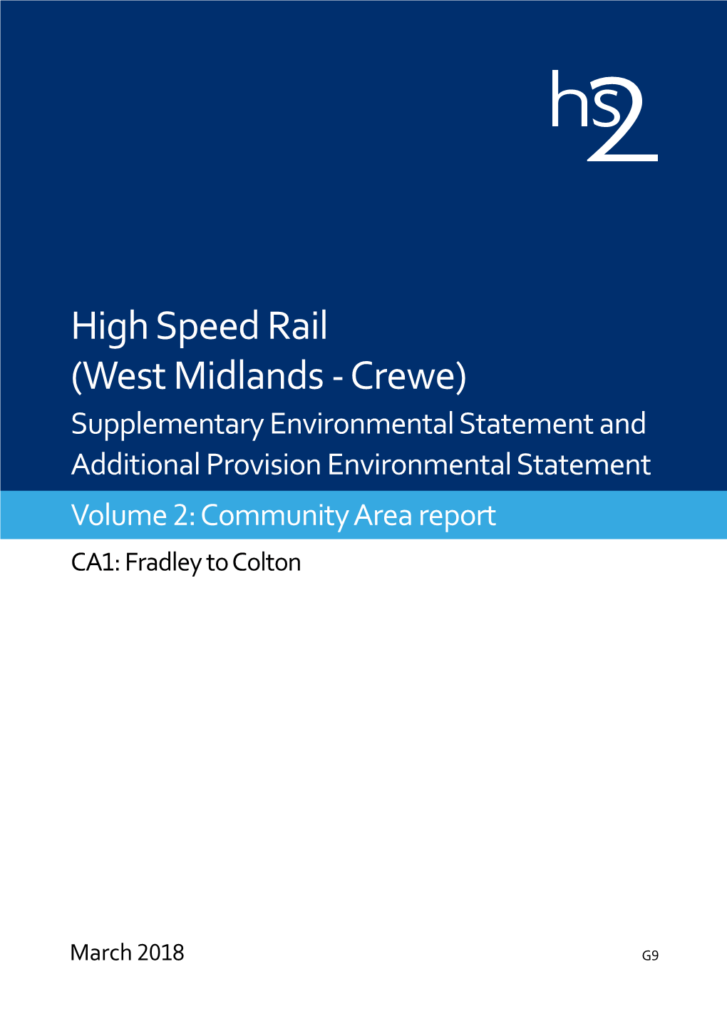 High Speed Rail (West Midlands