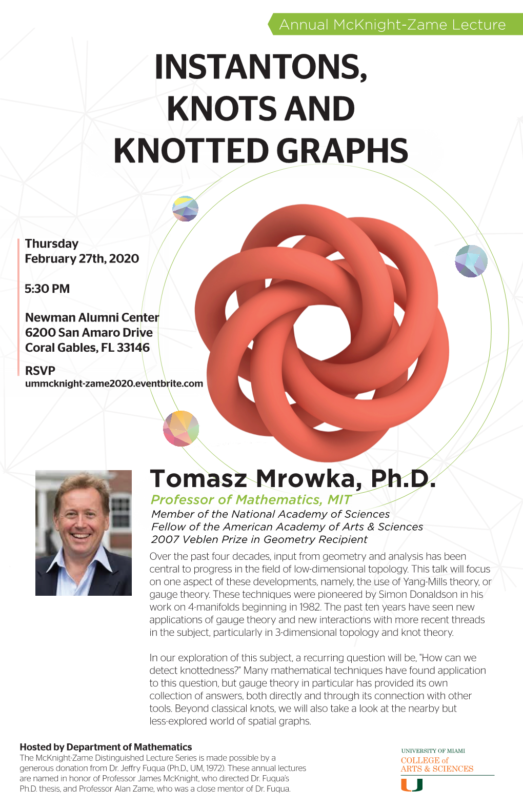 Instantons, Knots and Knotted Graphs