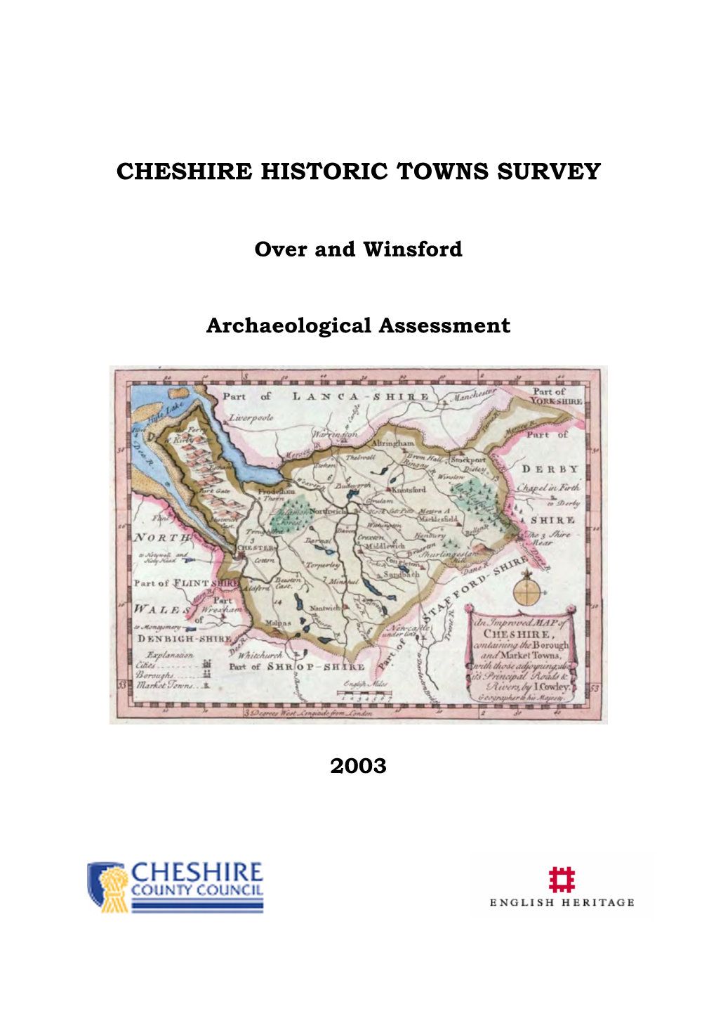 Over and Winsford Archaeological Assessment 2003