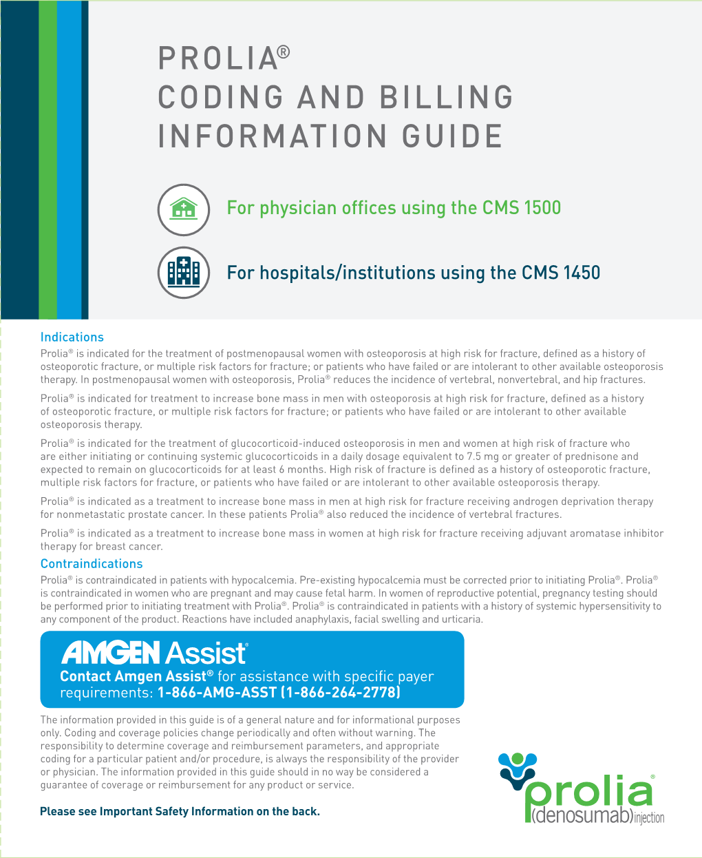 Prolia® Coding and Billing Information Guide