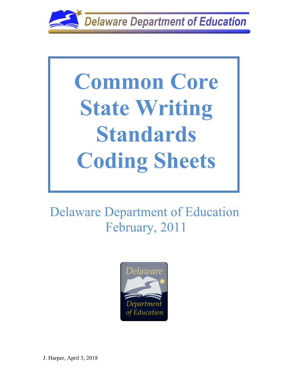 State Writing Standards