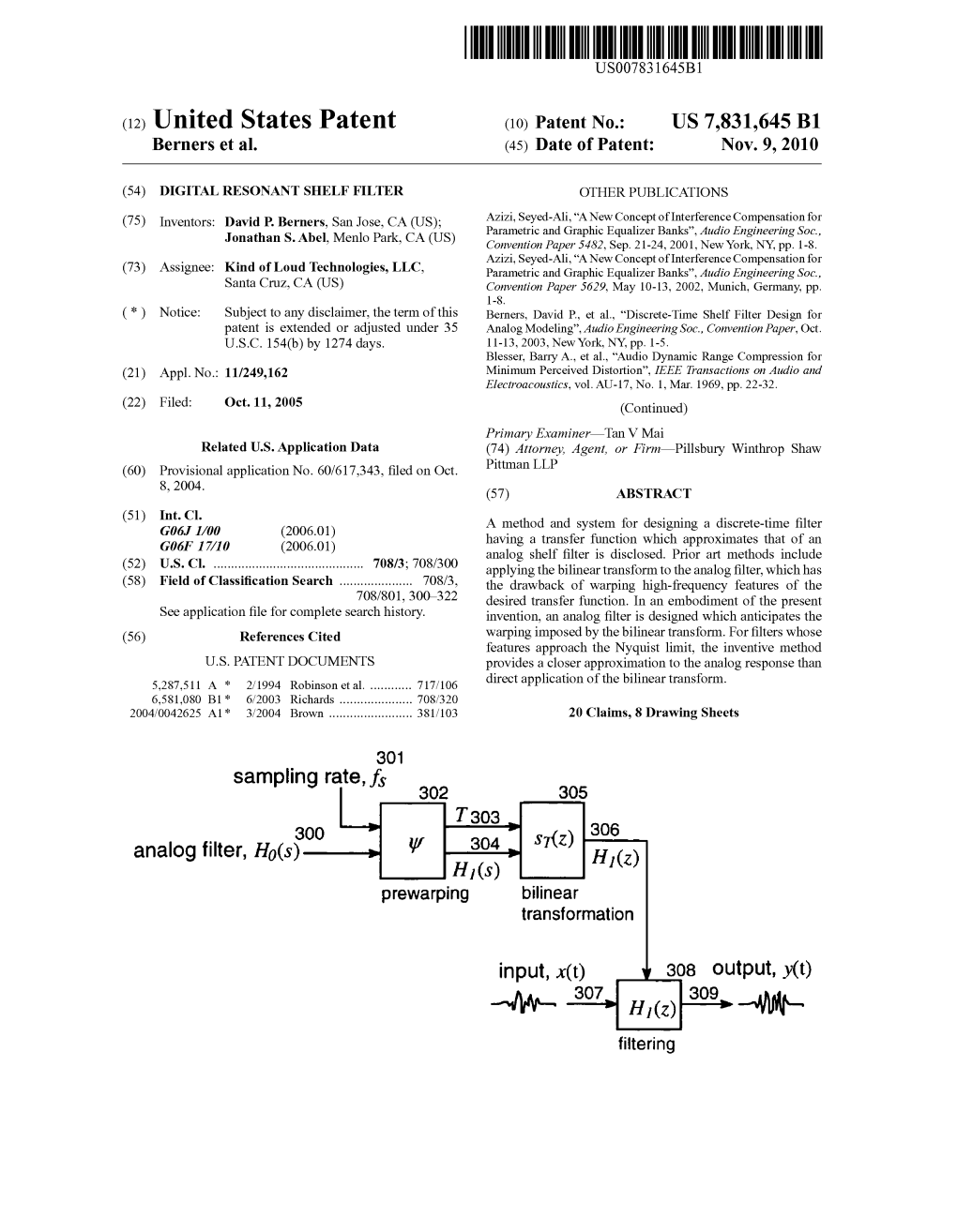 (73) Assignee: Kind of Loud Technologies, LLC, E.R.E